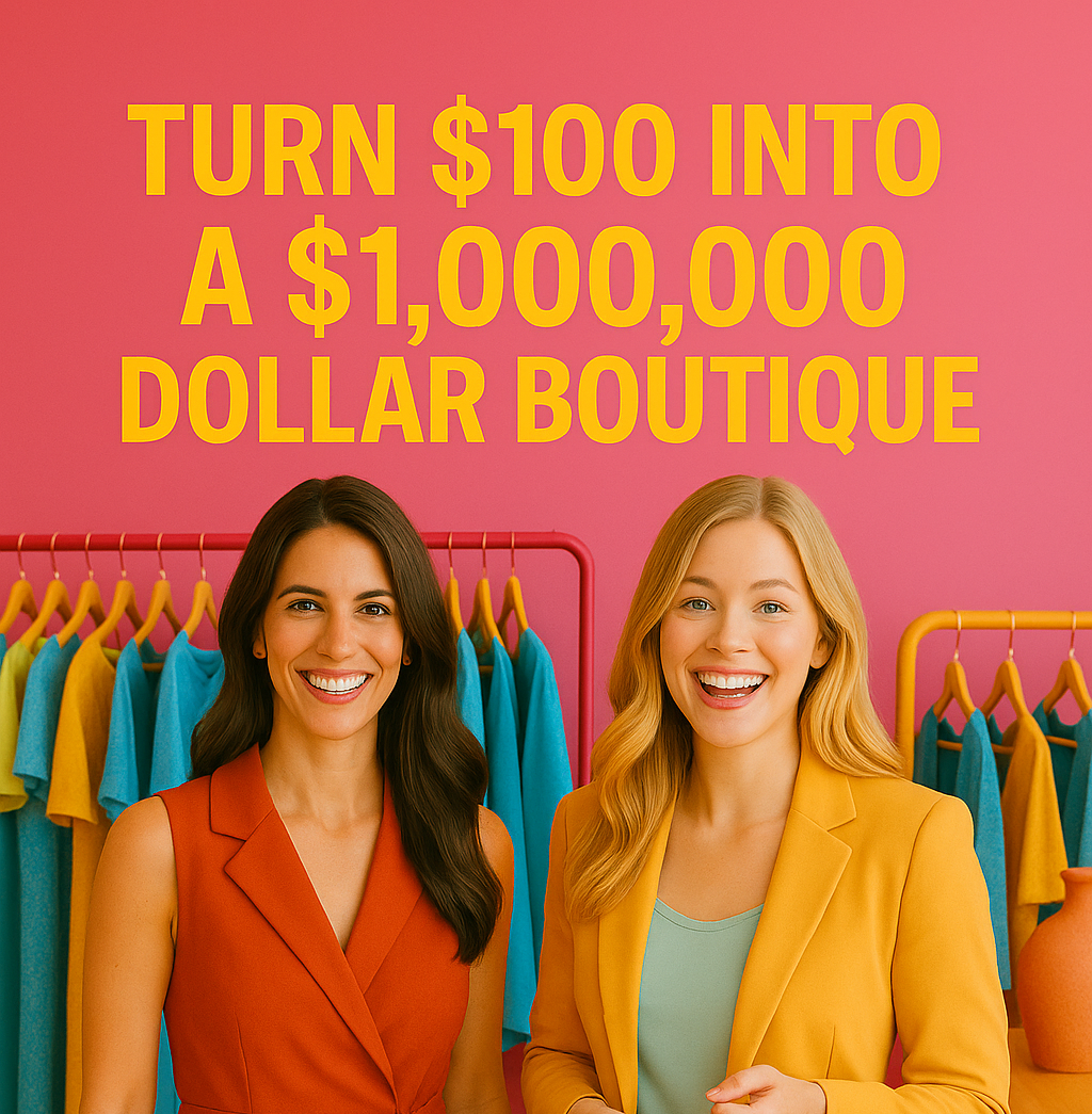 Turn $100 into a $1,000,000 Dollar Boutique