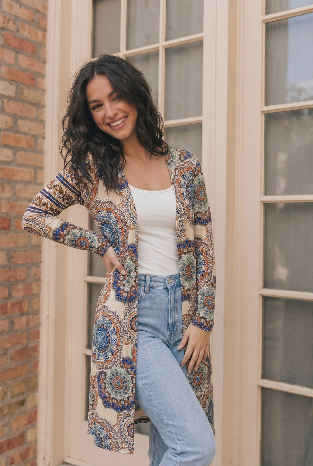 Print Design Cardigan