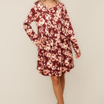 PLUS FIT AND FLARE SWING MIDI DRESS W/ SIDE POCKETS