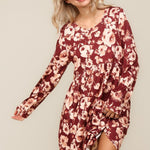 FIT AND FLARE SWING MIDI DRESS W/ SIDE POCKETS
