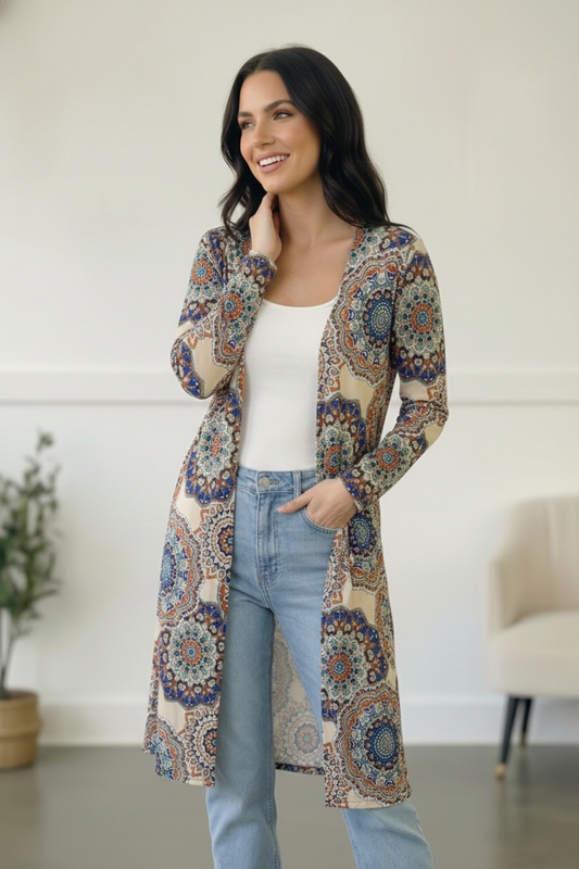 Print Design Cardigan