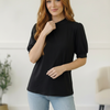 Black Solid Top
