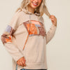 PLUS PULLOVER SWEATER W/HOODIE AND KANGAROO POCKET