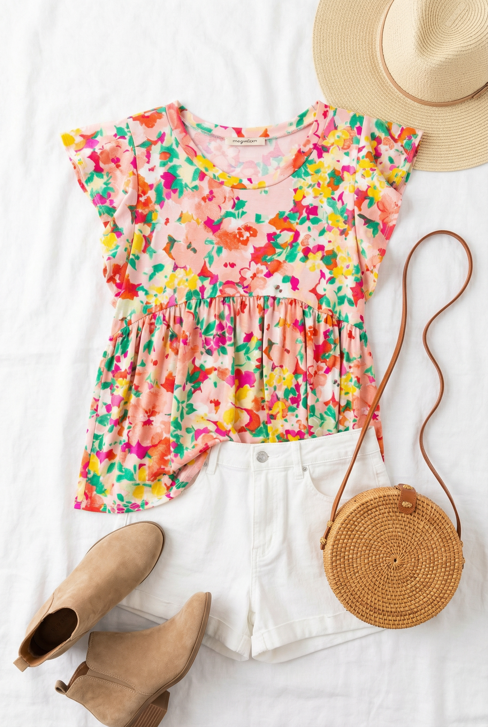 Floral Babydoll Top