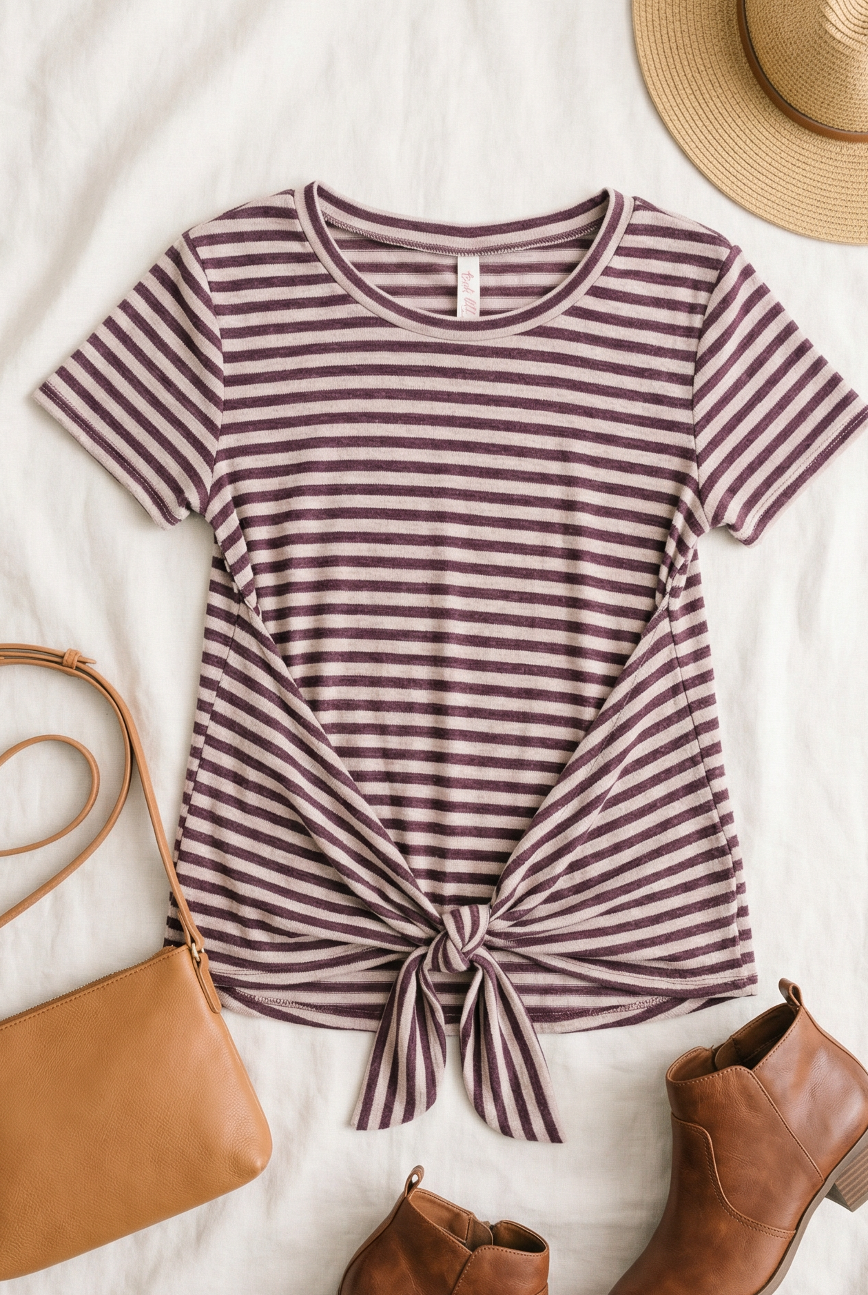 Tie Stripe Top